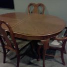 BASSETT OAK DINING SET