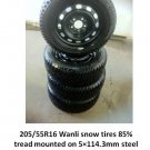 205/55R16 Wanli snow tires
