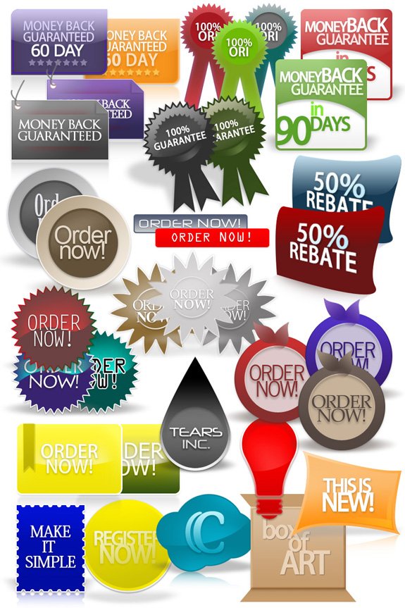 20 Minisite Graphics Pack