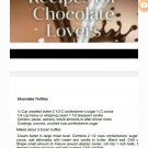 PdF Recipes For Chocolate Lovers