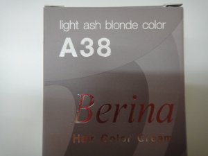 Permanent Hair Dye Berina Light Ash Blonde Color