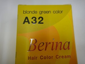 Berina Blonde Color/Permanent Hair color dye