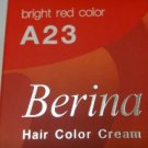 Berina Bright Red Color/Permanent Hair color dye
