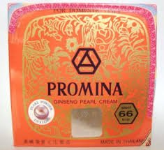 3 PROMINA Ginseng Pearl Cream for Acne and Dark Spots.