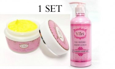 Yuri Whitening Body Cream Ginseng Whitening Set