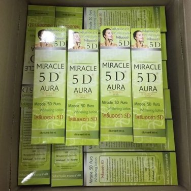 Miracle 5D Aura Whitening Lotion 500 ml