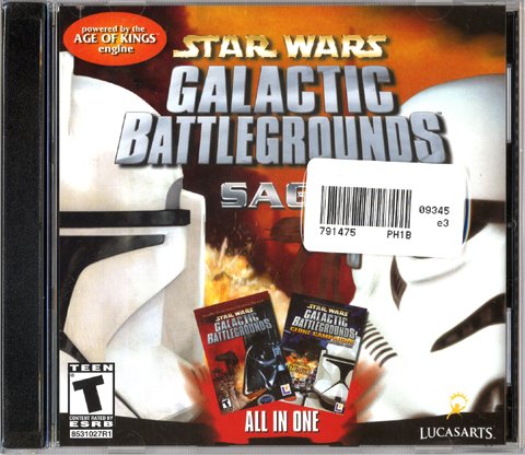 Star Wars: Galactic Battlegrounds Saga [PC Game]