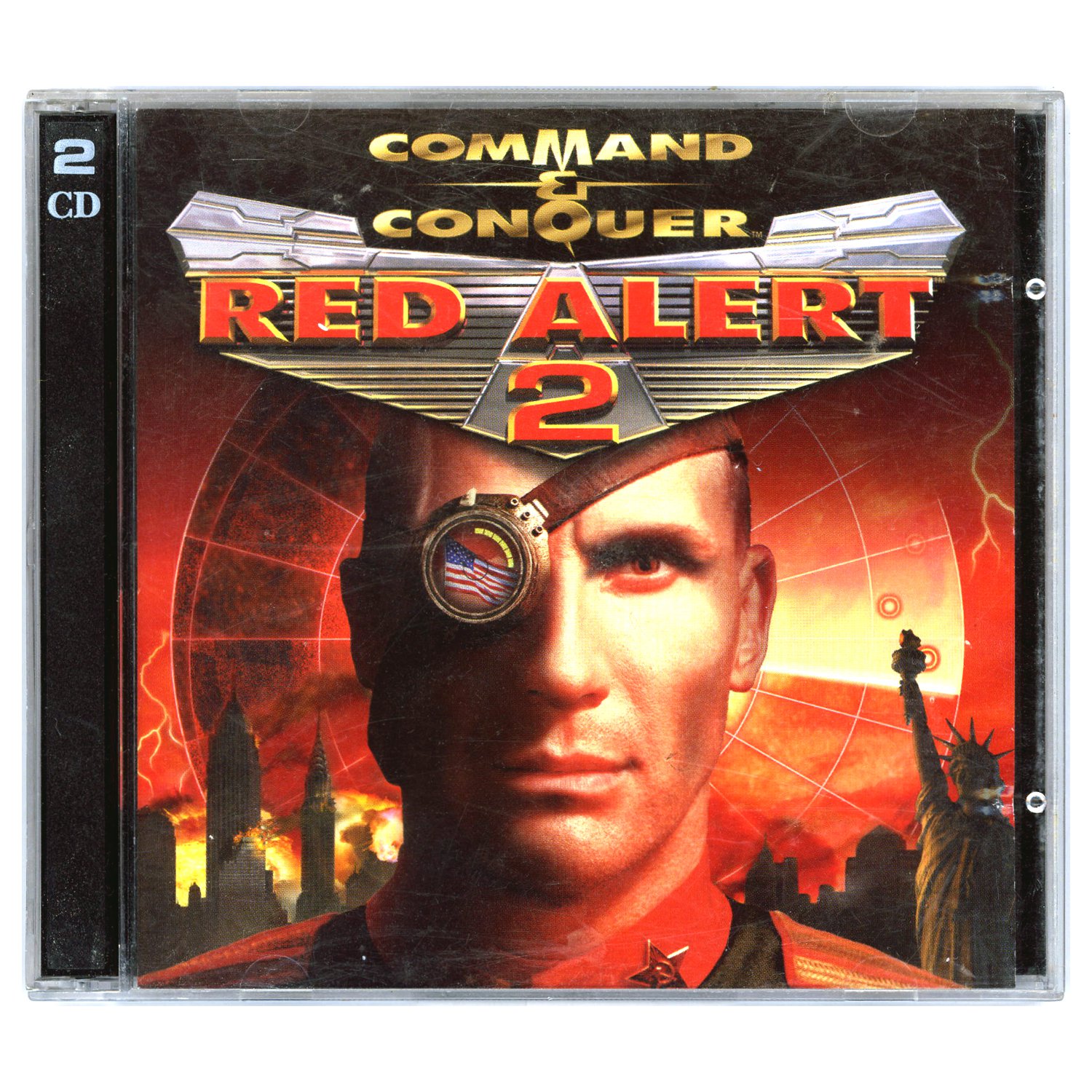 fix black screen in red alert 2 origins