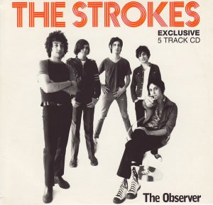 The Strokes Exclusive 5 Track Cd Observer To Promo Room On