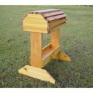 CEDAR Saddle Rack Stand with Tray