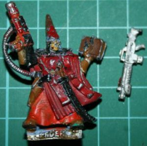 Necromunda: Redemptionist Leader with Combi Flamer