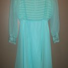 Miss Elliette Vintage 60's Sheer Chiffon Party Dress For $79.99