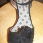 Nearly New Montego Bay Motiff Ankle Sandals in Rasberry & Black Two Pair For One Price. &14.99