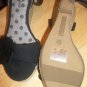 Nearly New Montego Bay Motiff Ankle Sandals in Rasberry & Black Two Pair For One Price. &14.99