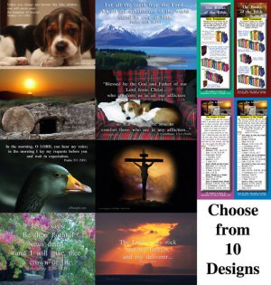Inspirational Notecards - Assorted pack of 10