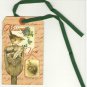 Unique Greeting Card w/ ribbon, magnet & custom envelope entitled "Missing You"