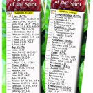 Fruit of the Spirit - 2" x 6" - 25 Bible Bookmarks
