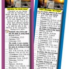 "In Christ Jesus" - 2.75"x8.25" - 25 Bible Bookmarks