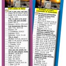Steps to Salvation - 2" x 6" - 25 Bible Bookmarks