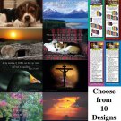 Inspirational Greeting Cards -5" X 7" - Package of 25