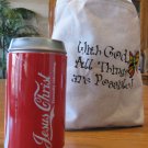 Coin Bank - Jesus Christ, Eternally Refreshing - Package of Three in Gift Bag