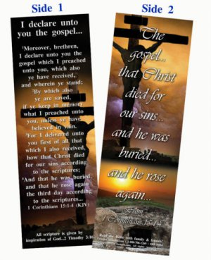 Bookmark - I Declare Unto You The Gospel - Pack of 25