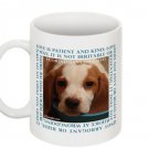 Puppy "Love" Mug, from 1 Corinthians 13:3-4 "Love is Patient and Kind..."