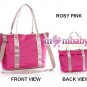 V Coool Elegance/Fashionable Diaper Bag - Rosy Pink