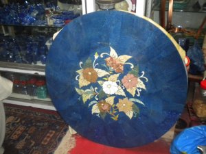 Lapis Round Table (two pieces in one set)