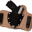 FoxX Leather & Kydex IWB Holster Kahr CM9, CW9, P9 & PM9 Hybrid Holster RH Natur