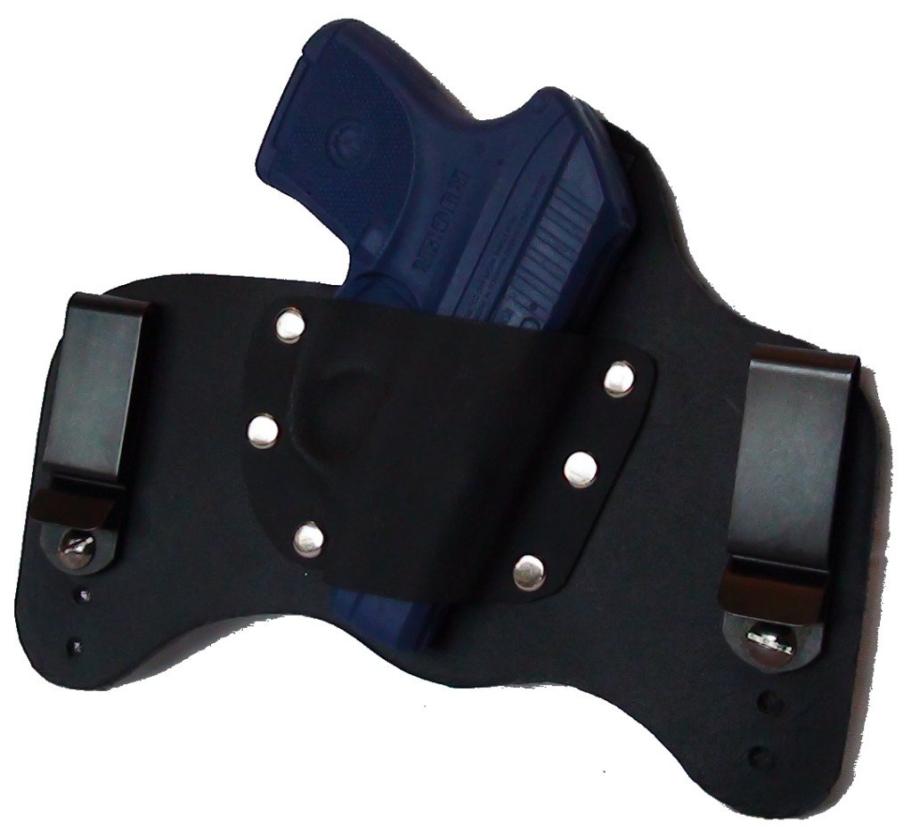 FoxX Leather & Kydex IWB Holster Ruger LCP Hybrid Holster Black