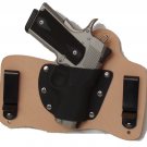 FoxX Leather & Kydex IWB Holster Springfield 1911 Ultra Compact Natural RH
