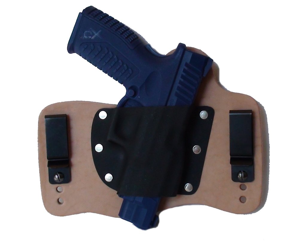 FoxX Leather & Kydex IWB Hybrid Holster Springfield XDM 3.8 9mm & 40