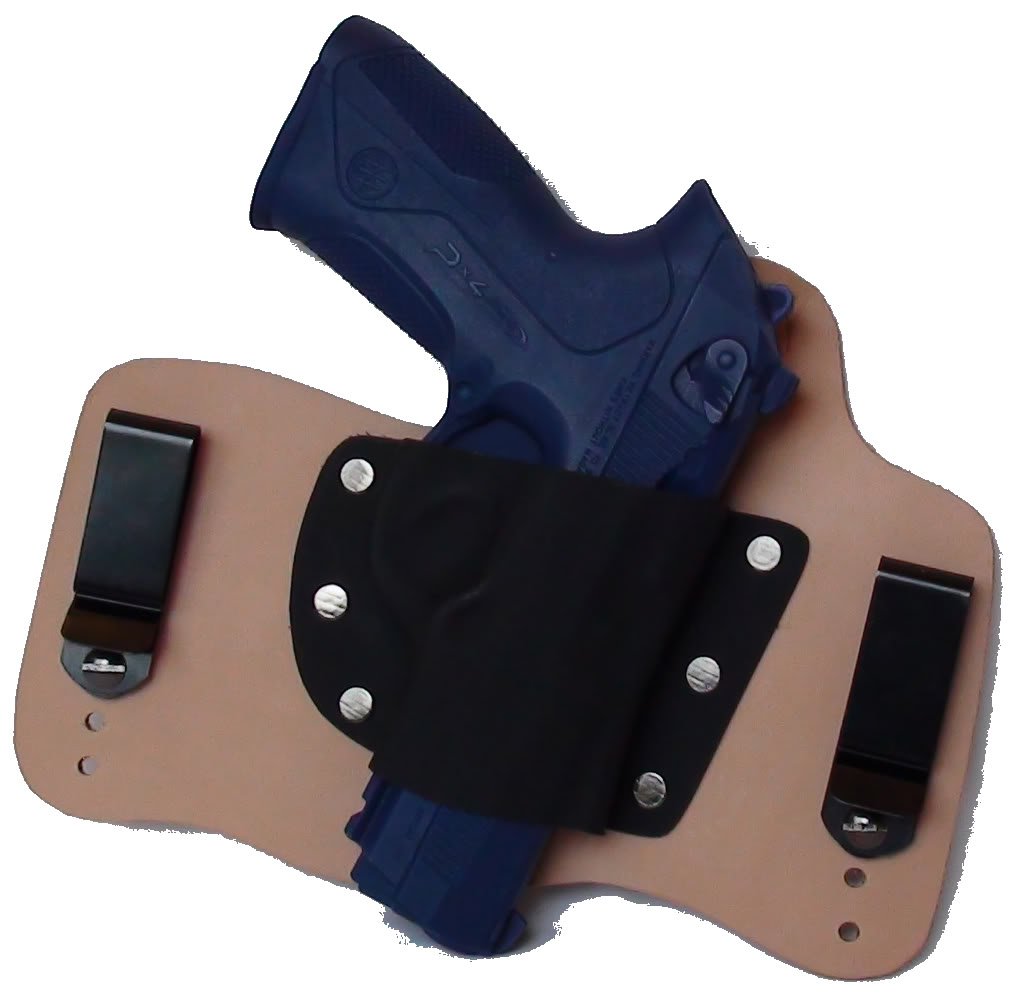 FoxX Leather & Kydex IWB Holster Beretta PX4 Storm Hybrid RH Natural/Tan