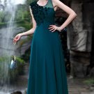 New Designer Appliques Sexy Long Evening Dress Prom Dress