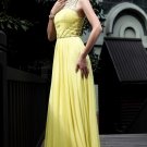 Princess Beaded Chiffon Long Beach Evening Dress Prom Dress Women