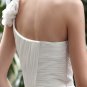 Princess Romantic One-shoulder Long Evening Dress Prom Dress Wedding Dress 30556