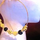 Gorgeous Black & Gold Basketball Wives Earrings