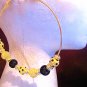 Gorgeous Black & Gold Basketball Wives Earrings