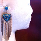 Pretty Blue stones with Mixed Metals