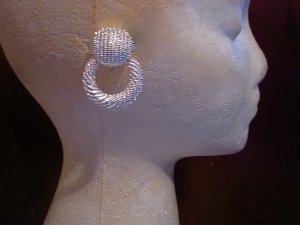 Vintage-Inspired Silver Chic Earrings