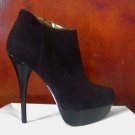 STEVE MADDEN Black Ankle Boots