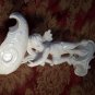 Antique vintage Cupid Cherub soap dish white