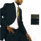 PINSTRIPE FOUR-BUTTON SUIT