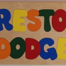 Custom Wooden (wood) two line name Puzzle - Any Name