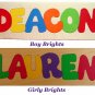 Custom Wooden (wood) name Puzzle - Any Name