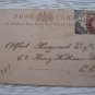 2 VINTAGE uk gb england STATIONARY CARD Germany