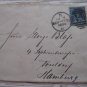 old uk gb england MANCHESTER cover to germany 1890 HAMBURG POSELDORF