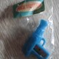 2 SPACE GUN STARSHIP Pencil sharpener +tag old Hong Kon