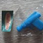 2 SPACE GUN STARSHIP Pencil sharpener +tag old Hong Kon